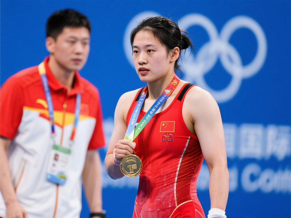 陈佳力压群雄女子3米板称霸首次加冕世界冠军