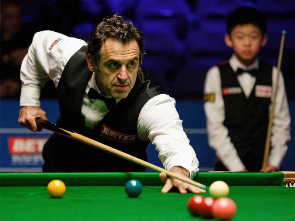 奥沙利文强势领跑，斯佳辉奋力追赶结束首阶段较量