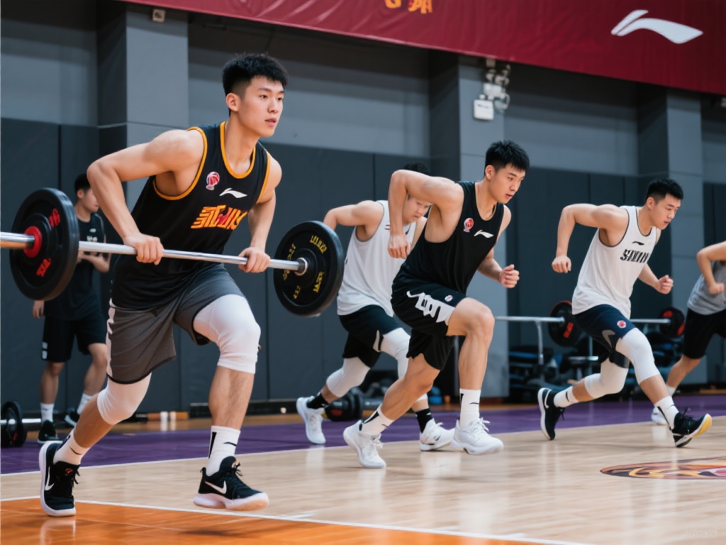 山西队全员健身训练视频曝光：备战全力冲刺